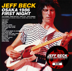 Jeff Beck – Osaka 1986 1st Night
