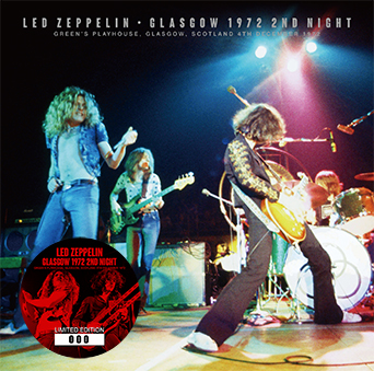 Led Zeppelin – Glasgow 1972 2nd Night (No Label) – Collectors